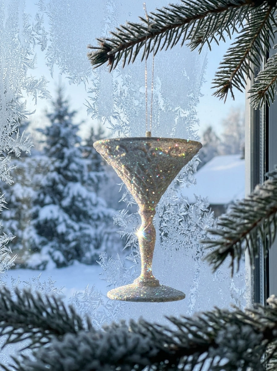 Cocktail Glam Yılbaşı Ağaç Süsü