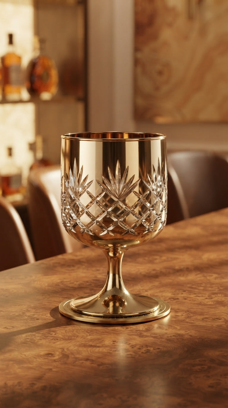 Eclat Arc Gold Kristal Kadeh 270 cc