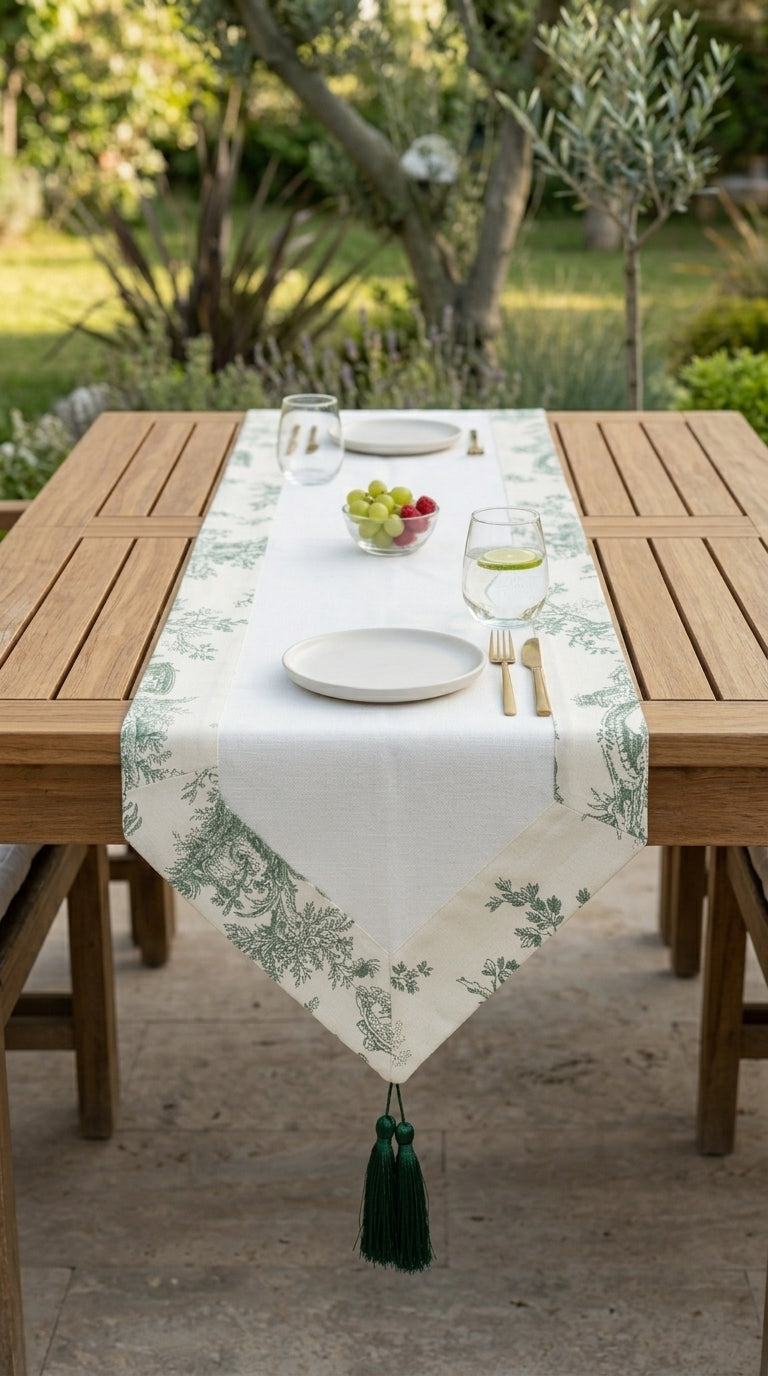 Toilea Verde Panel Runner