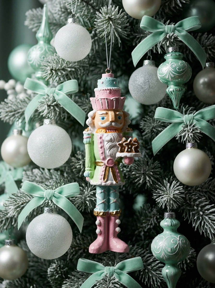 Pastel Nutcracker Yılbaşı Ağaç Süsü