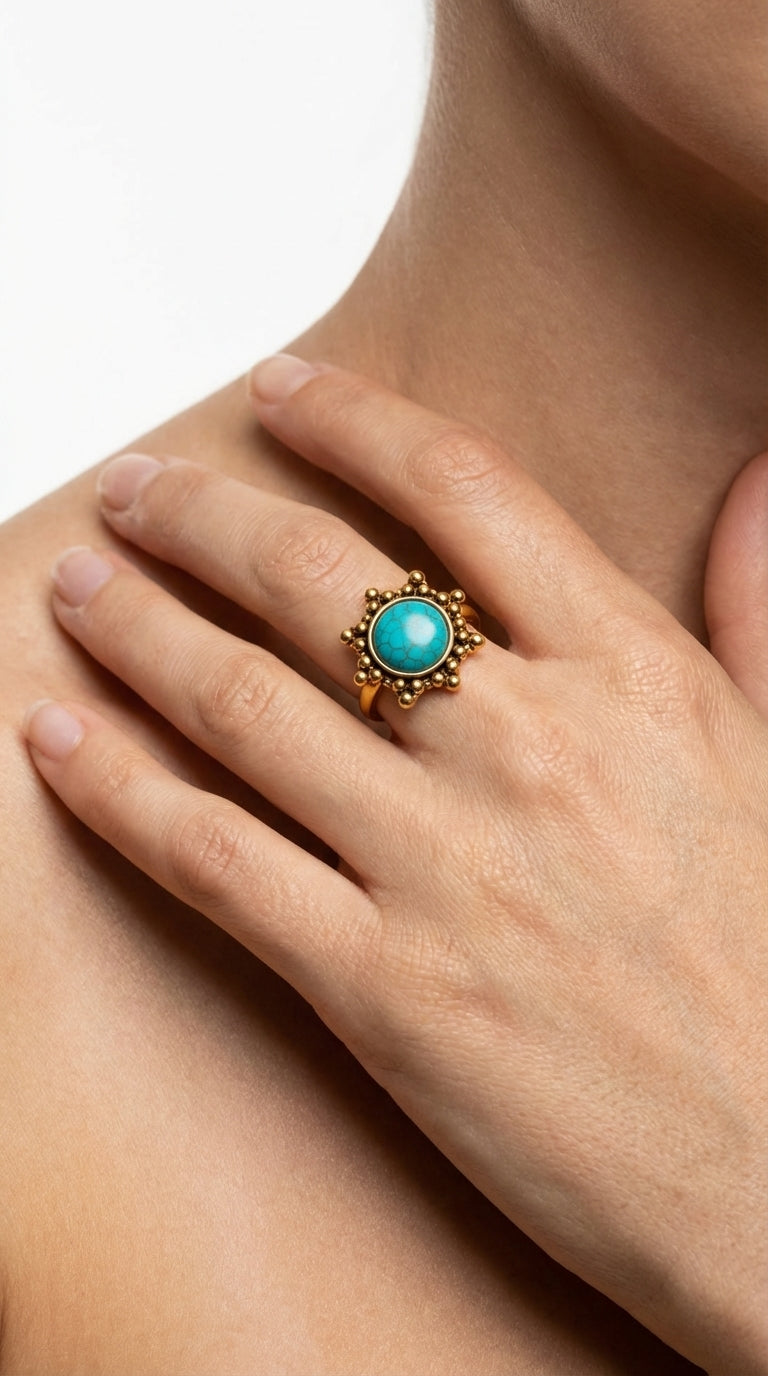 Nomad Azure Ring
