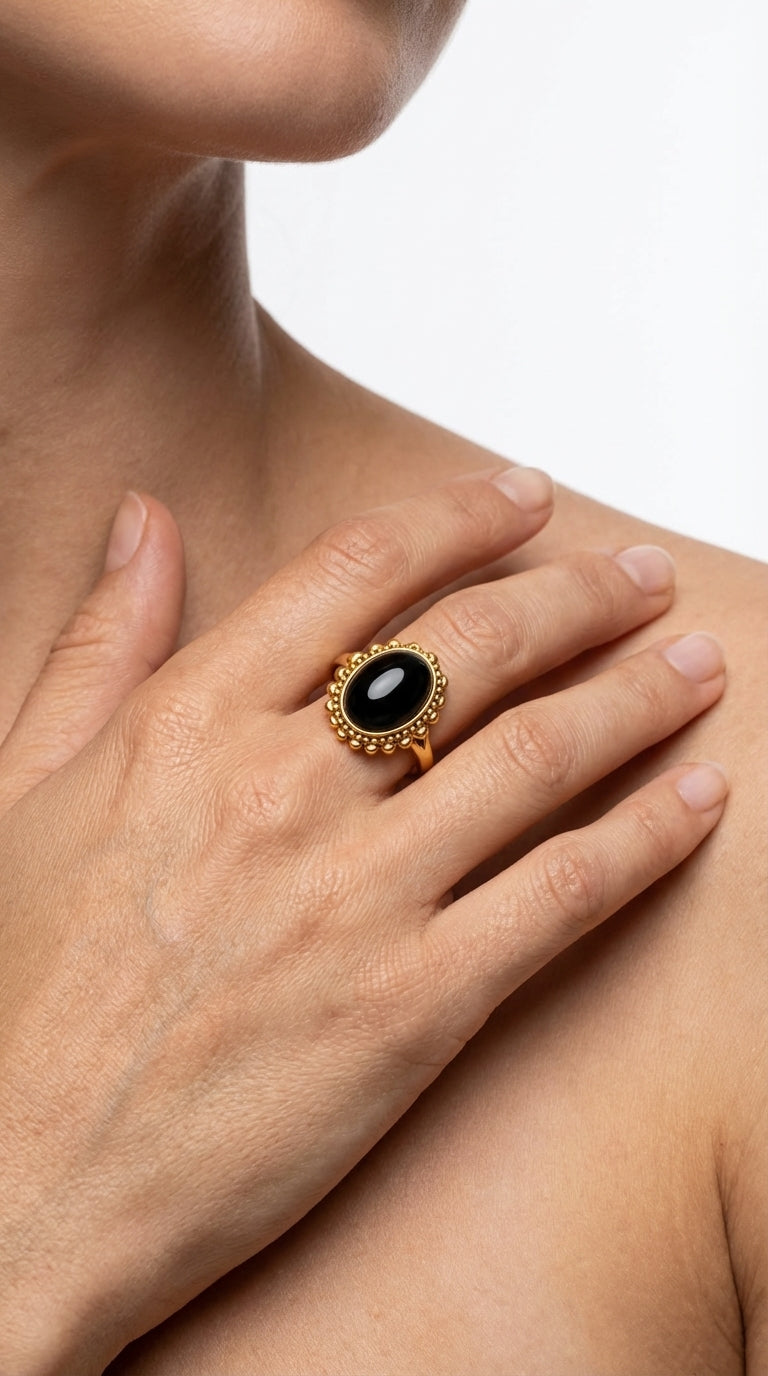 Nomad Onyx Ring