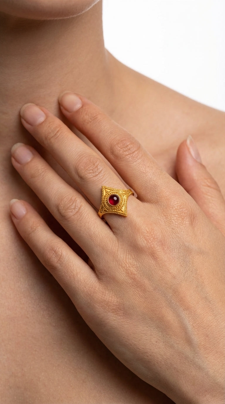 Nomad Crimson Ring