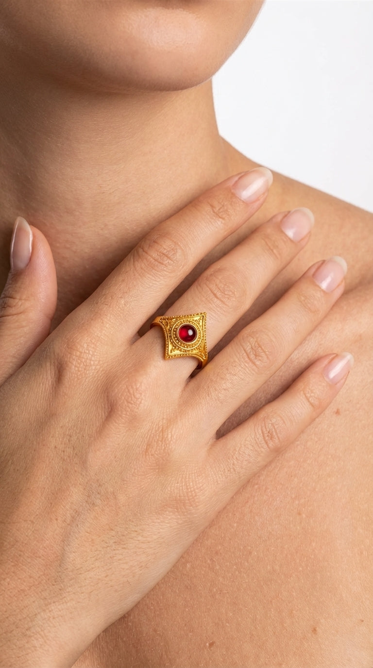 Nomad Crimson Ring