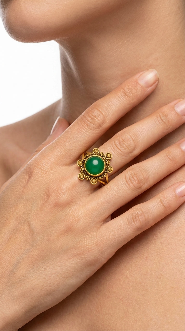 Nomad Moss Ring
