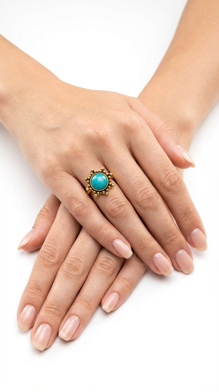 Nomad Azure Ring