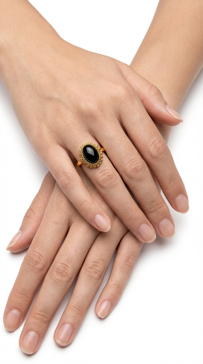 Nomad Onyx Ring