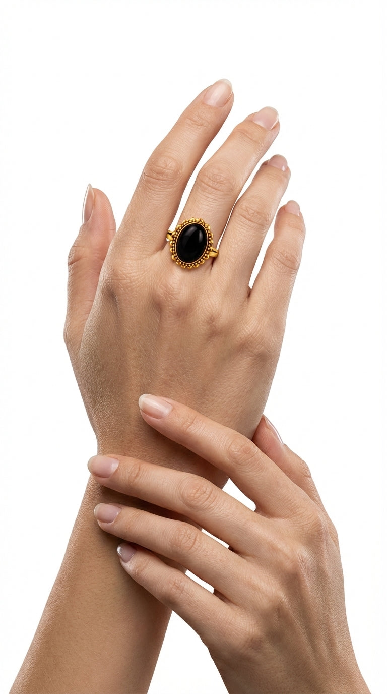 Nomad Onyx Ring