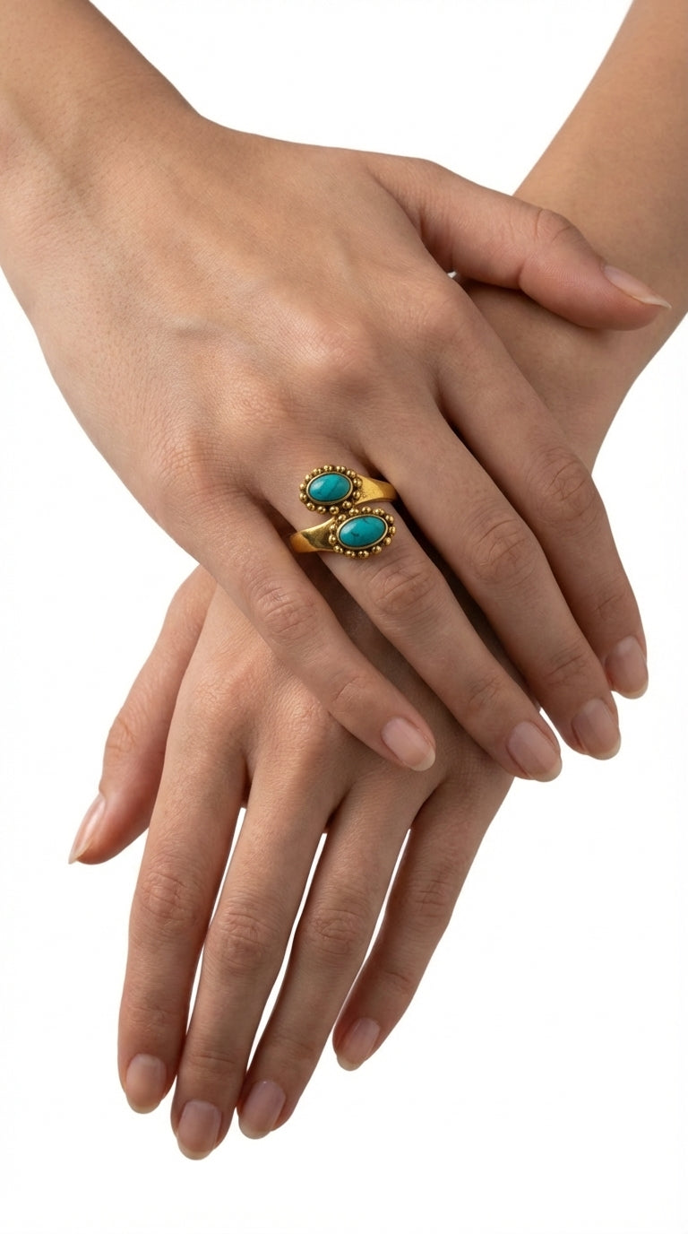 Nomad Azure Duo Yüzük