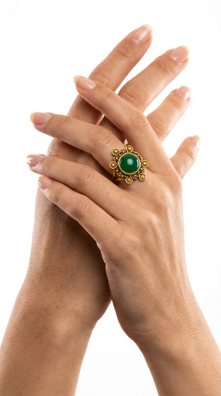 Nomad Moss Ring