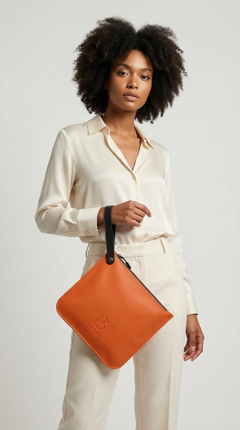 Tangerine Nest Organizer Bag