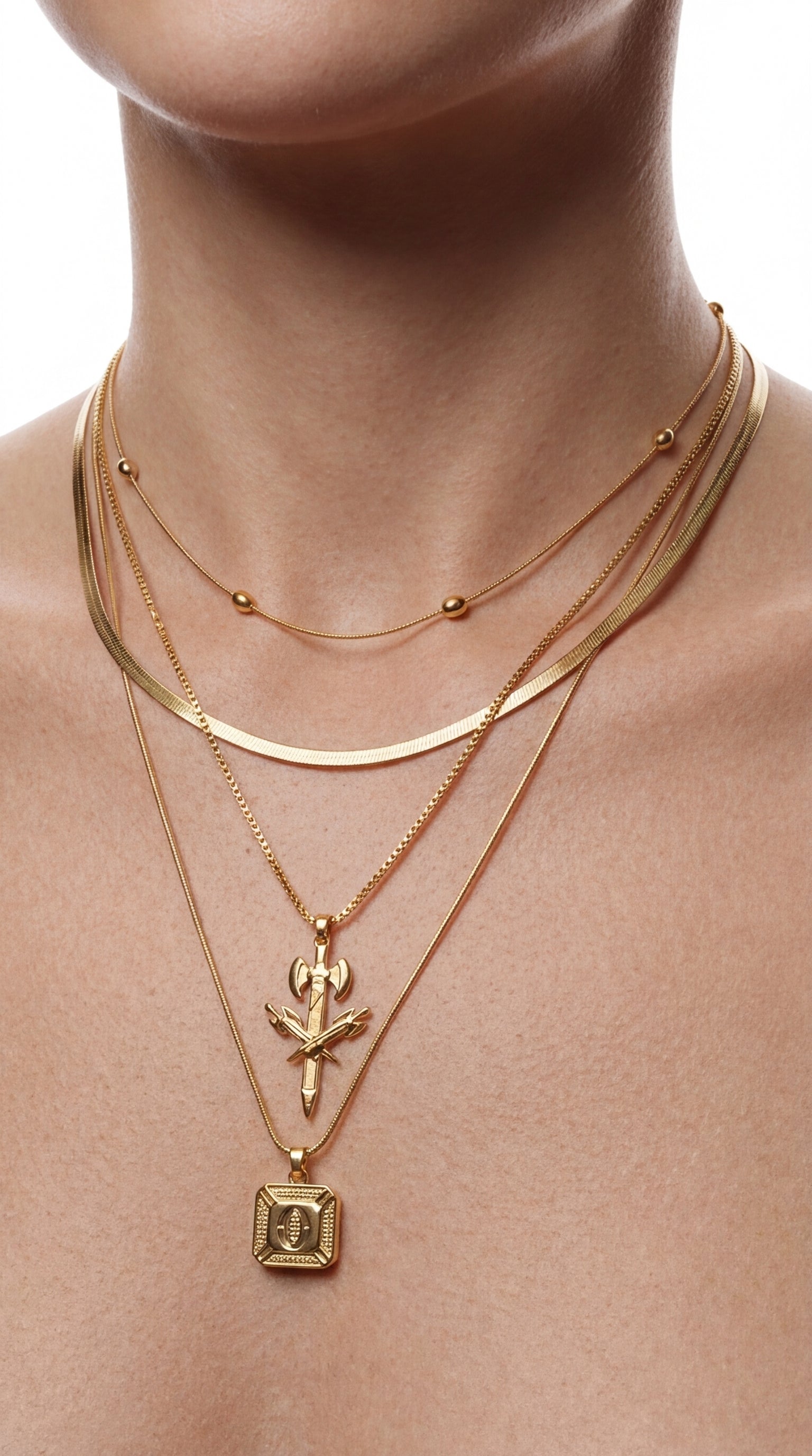 Katmanlı Kolye Seti