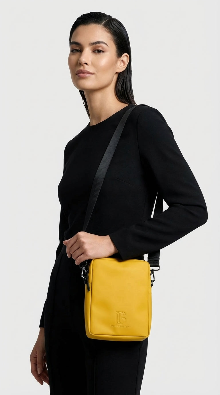 Mustard Glow Elegant Shoulder Bag