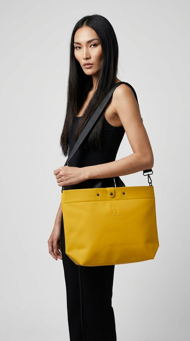 Mustard Loop Tote Bag