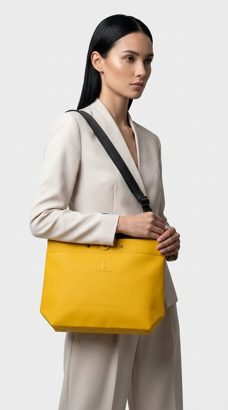 Mustard Loop Tote Bag