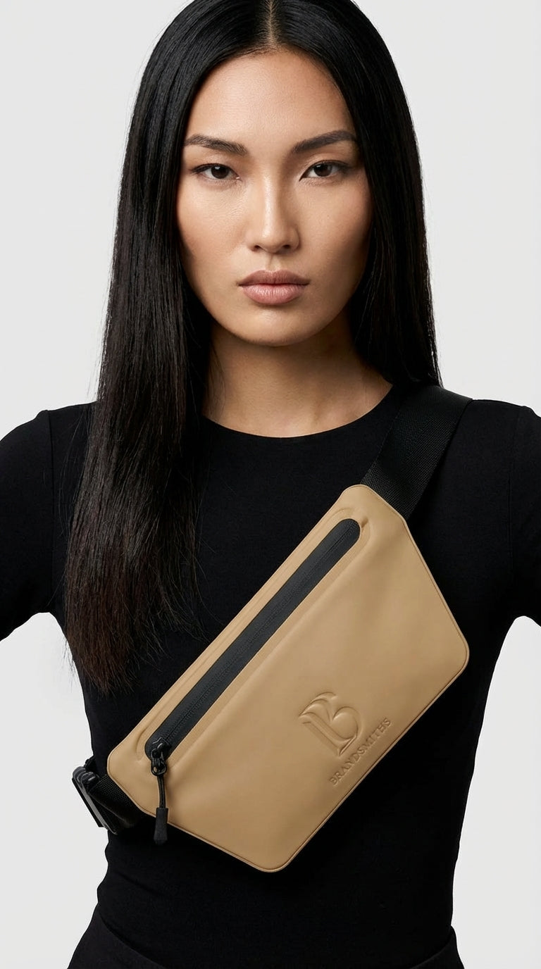 Camel Slant Waist Bag