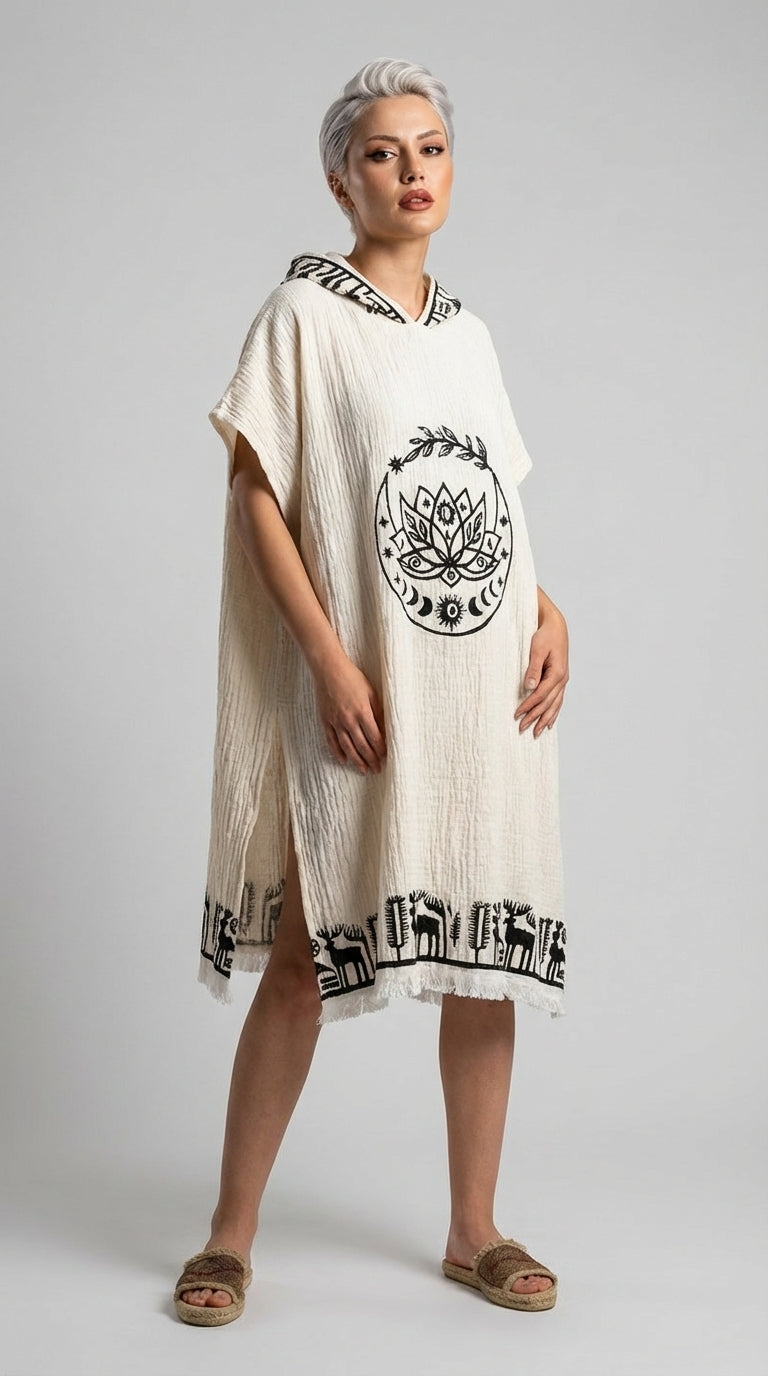 Lotus Awakening Poncho