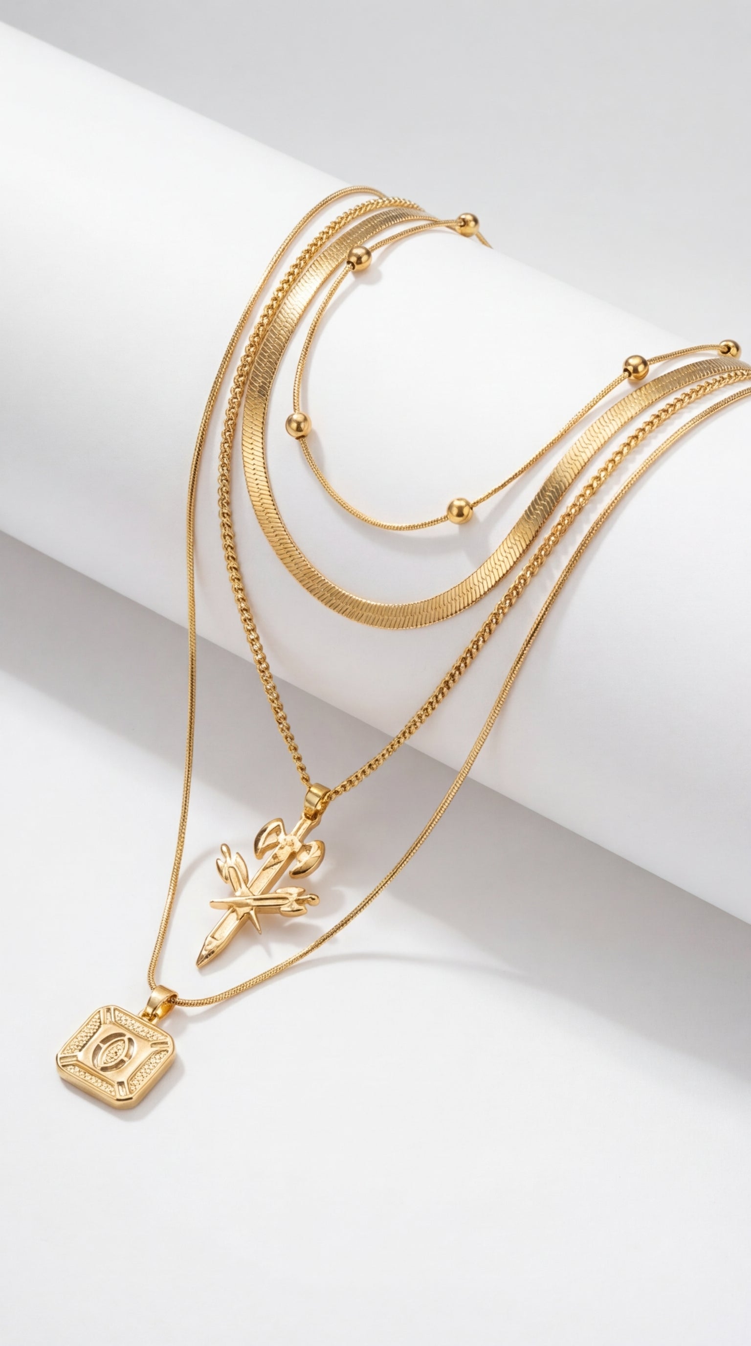 Katmanlı Kolye Seti