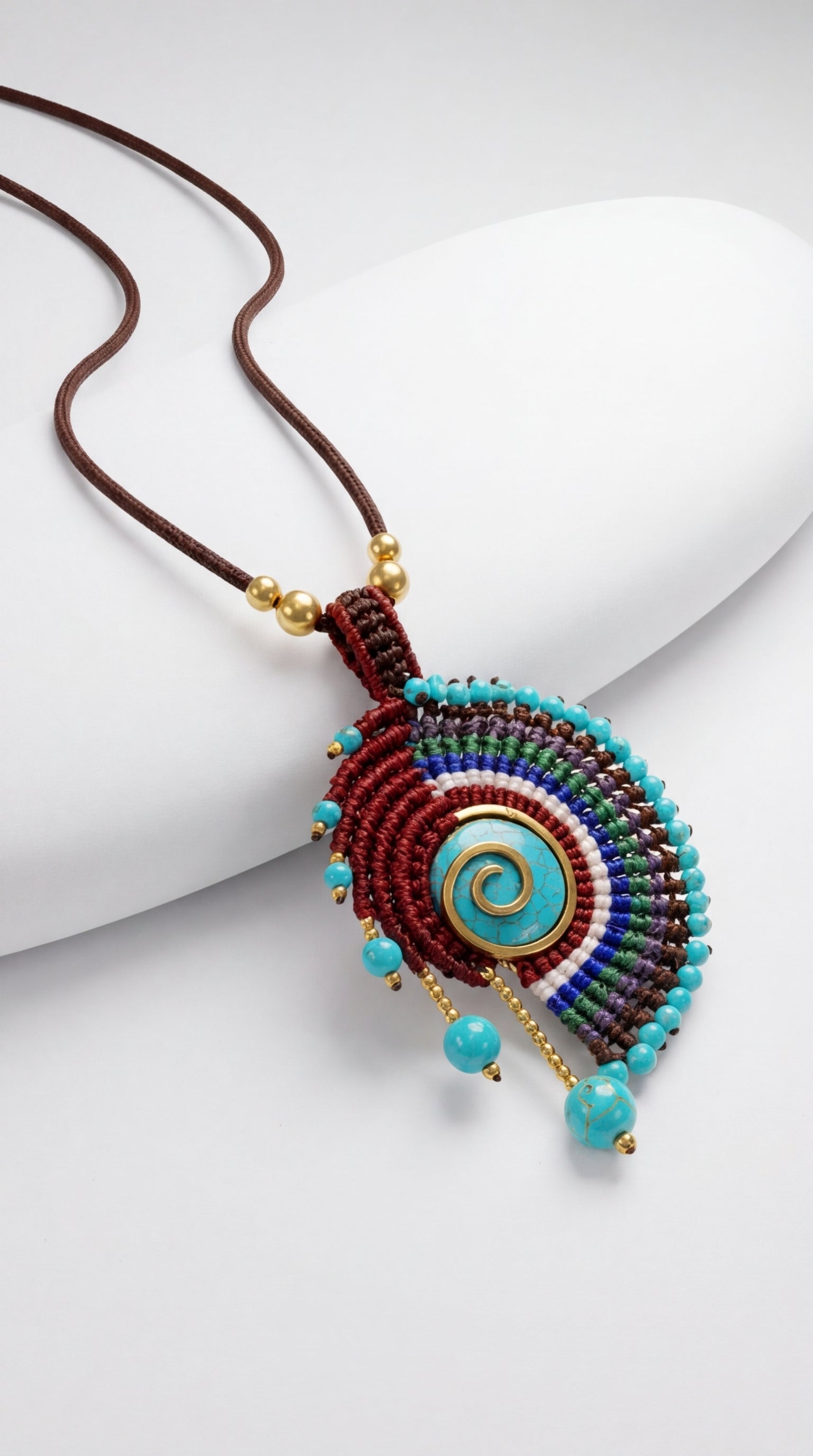 Nomad Weave Taş Kolye