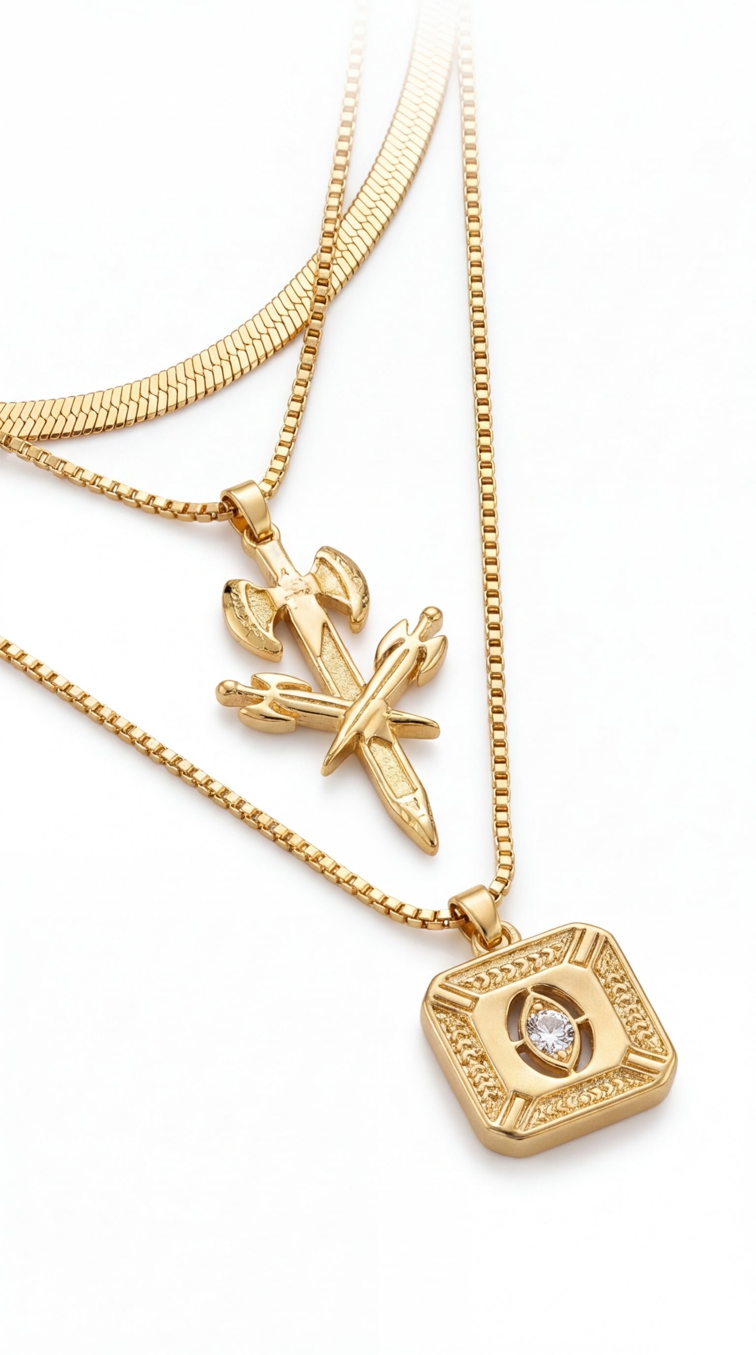 Katmanlı Kolye Seti