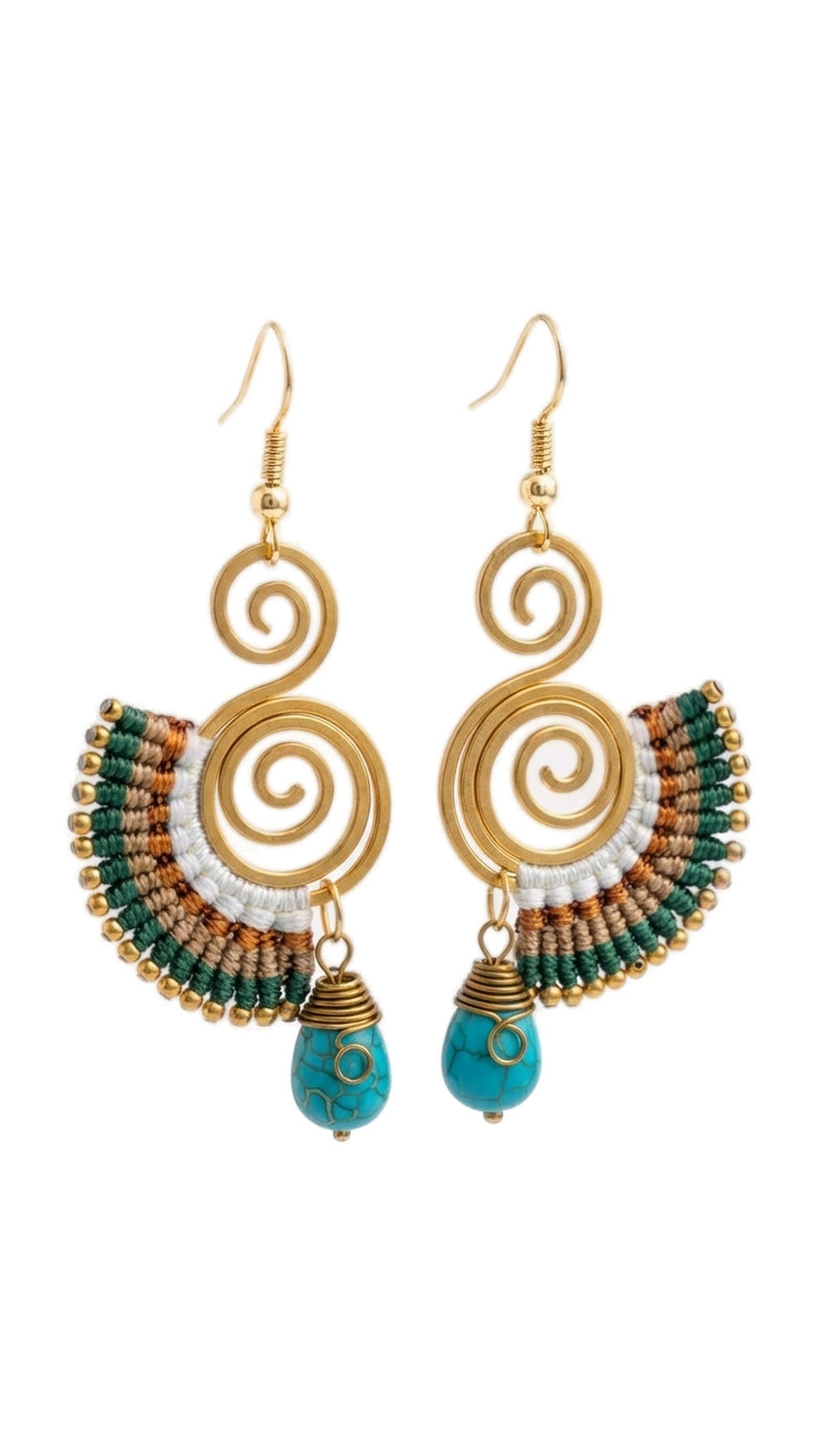 Nomad Arc Terra Earrings