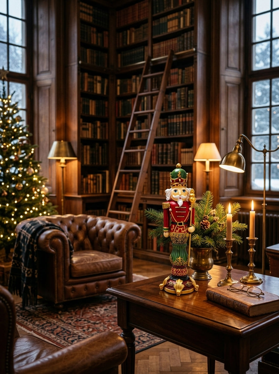 Royal Nutcracker Kırmızı Üniformalı Dekoratif Fındıkkıran – 27 CM