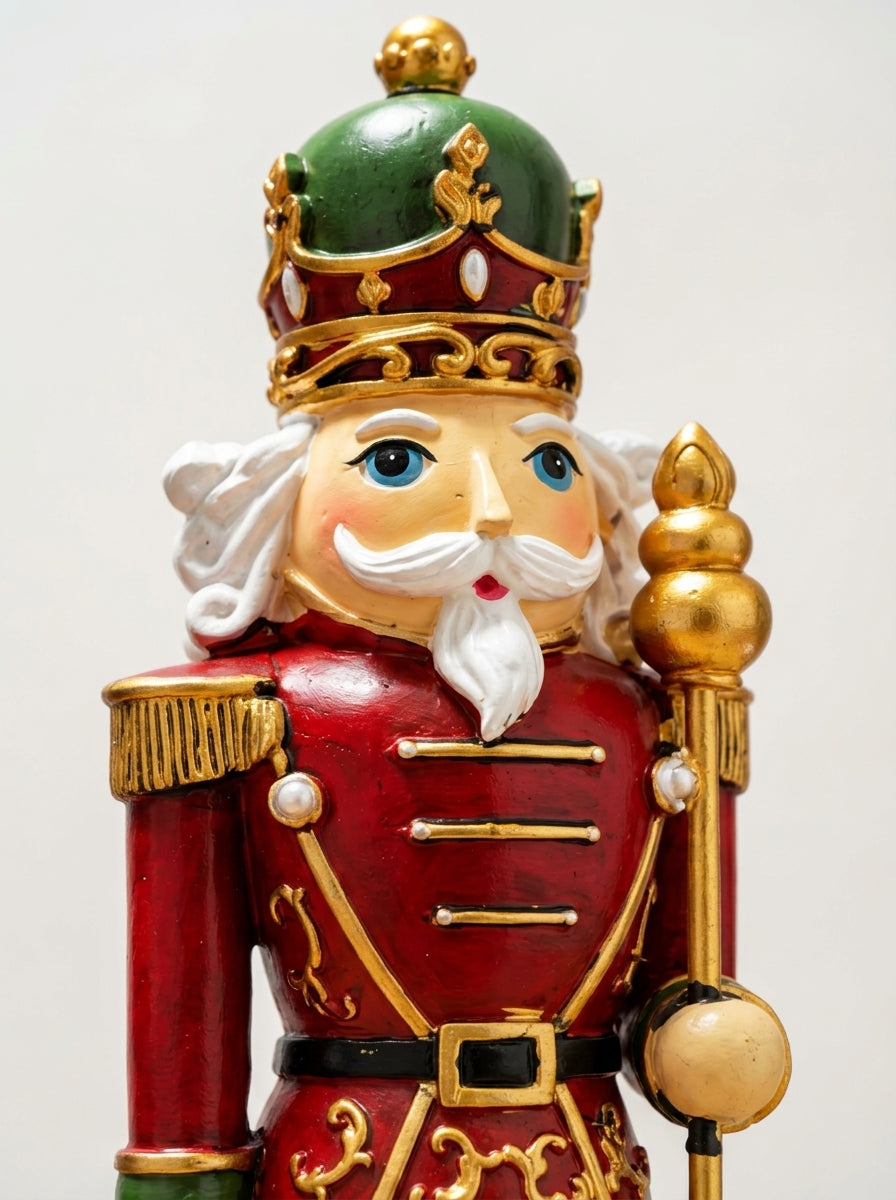 Royal Nutcracker Kırmızı Üniformalı Dekoratif Fındıkkıran – 27 CM
