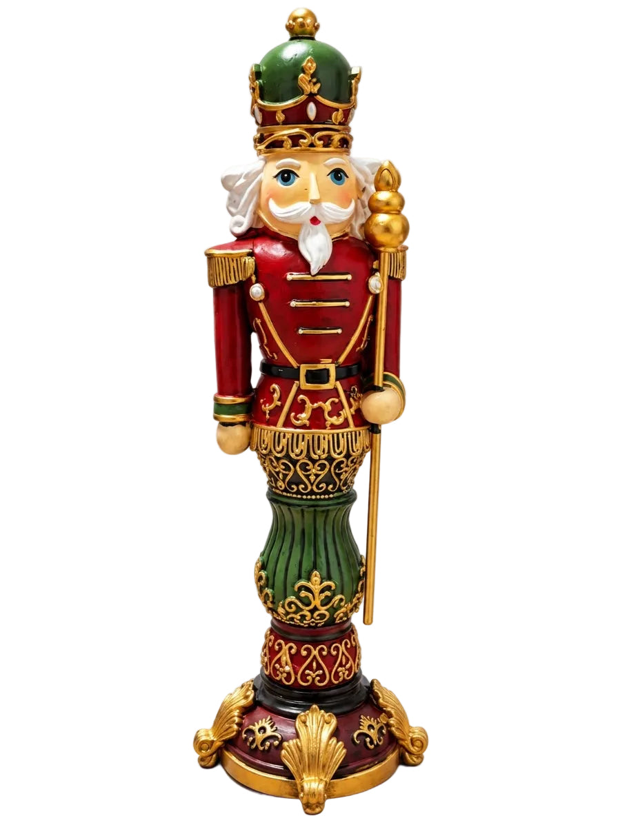 Royal Nutcracker Kırmızı Üniformalı Dekoratif Fındıkkıran – 27 CM