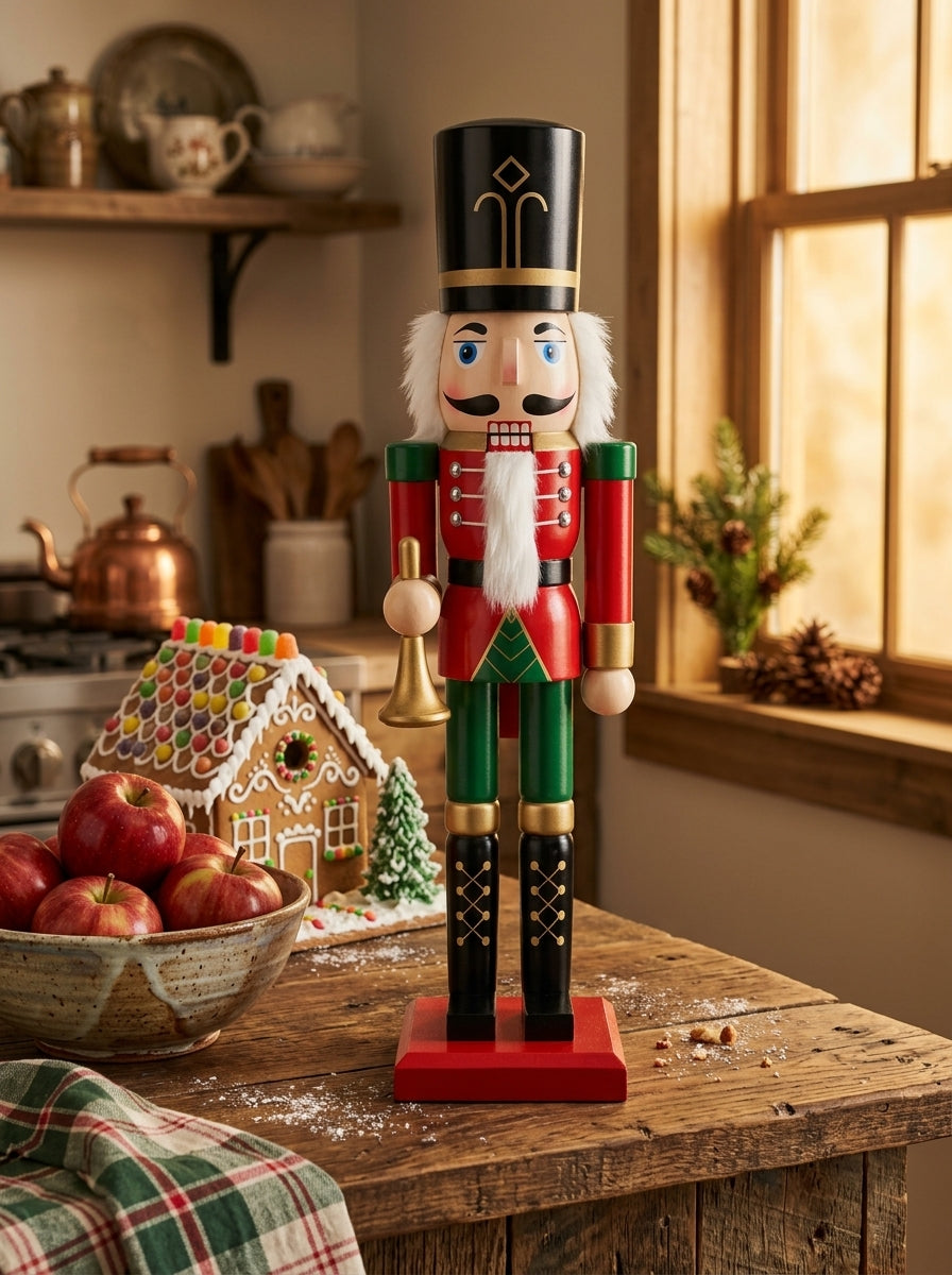 Royal Trumpeter Ahşap Fındıkkıran Kurşun Asker - 50 CM