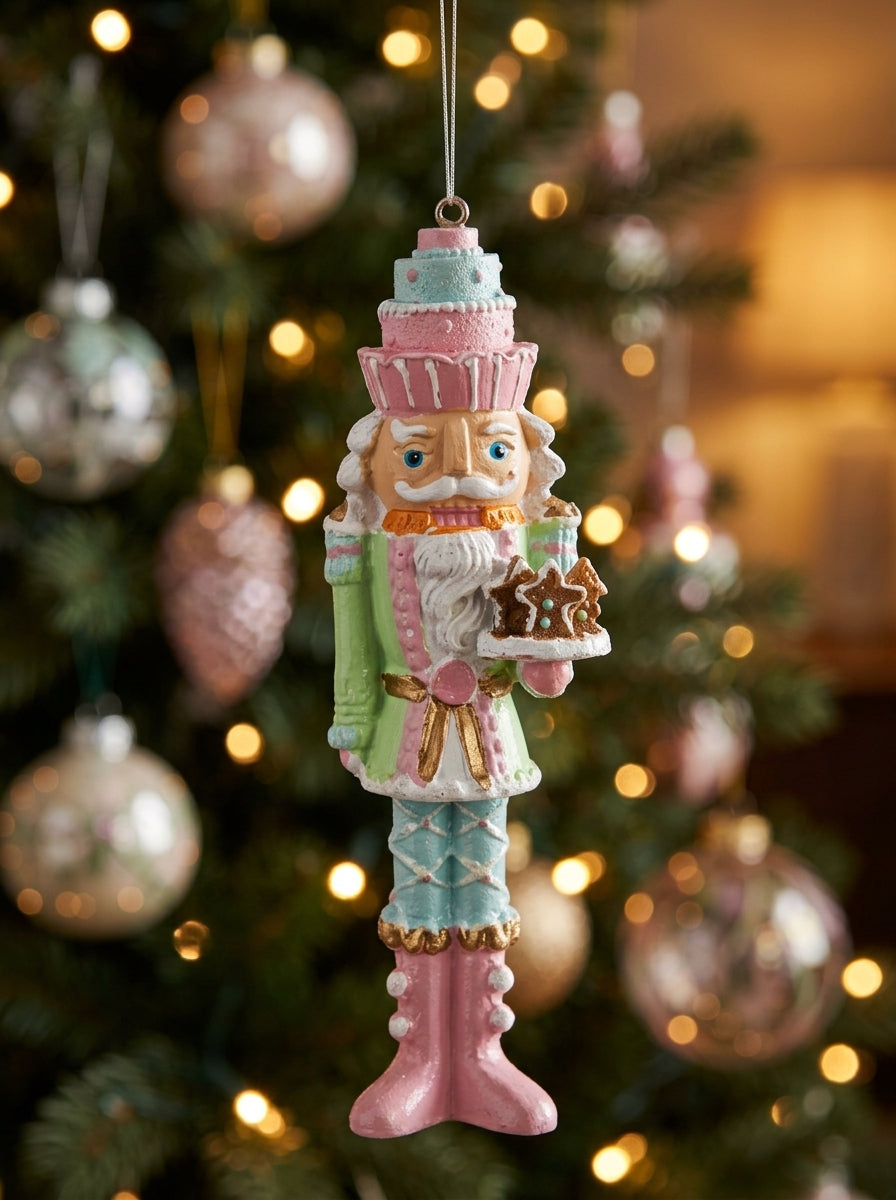 Pastel Nutcracker Yılbaşı Ağaç Süsü