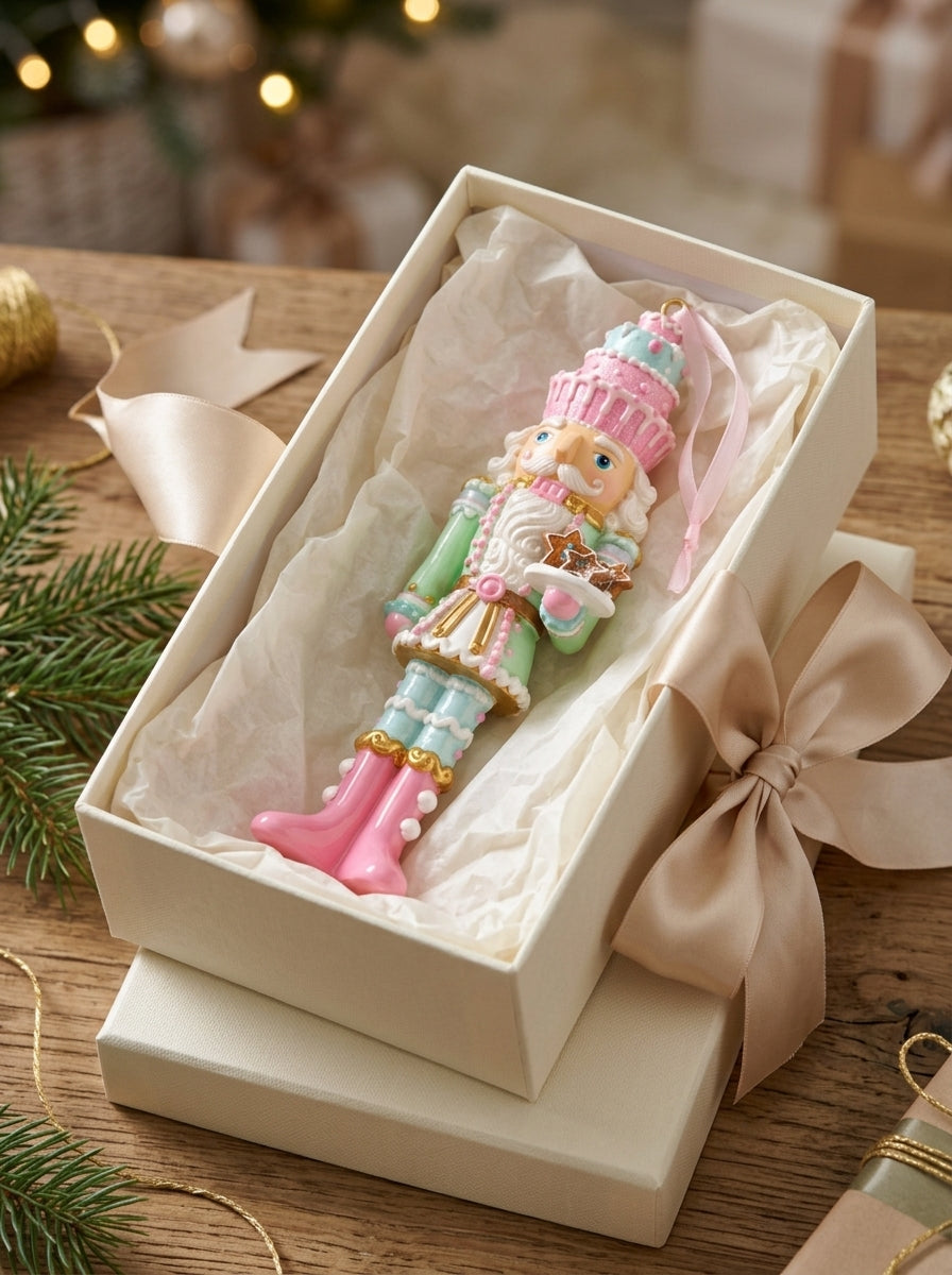 Pastel Fındıkkıran Yılbaşı Ağacı Süsü