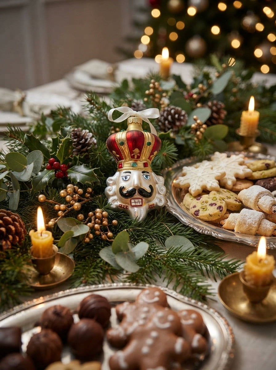 Royal Nutcracker Cam Yılbaşı Ağaç Süsü