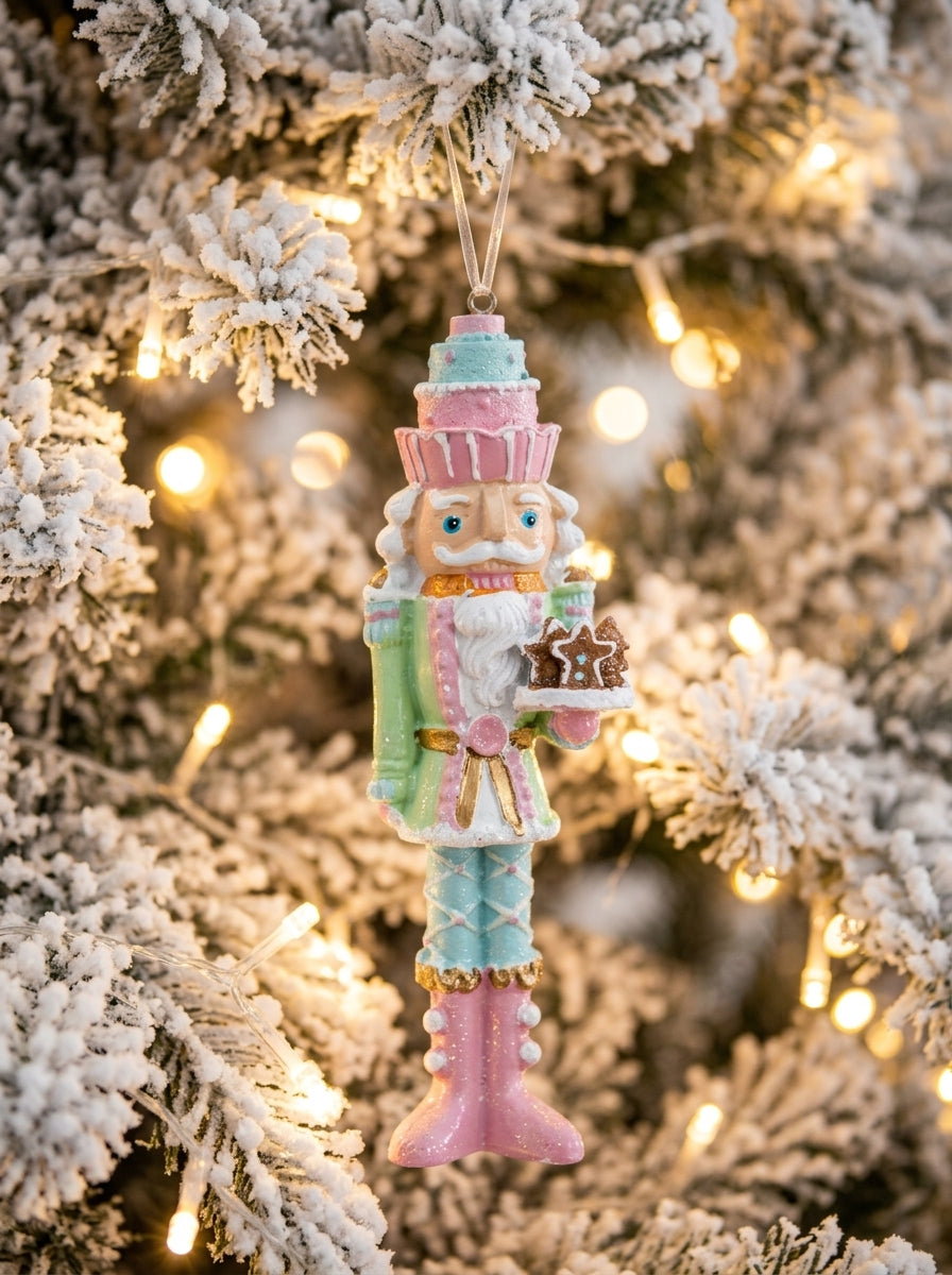 Pastel Nutcracker Yılbaşı Ağaç Süsü