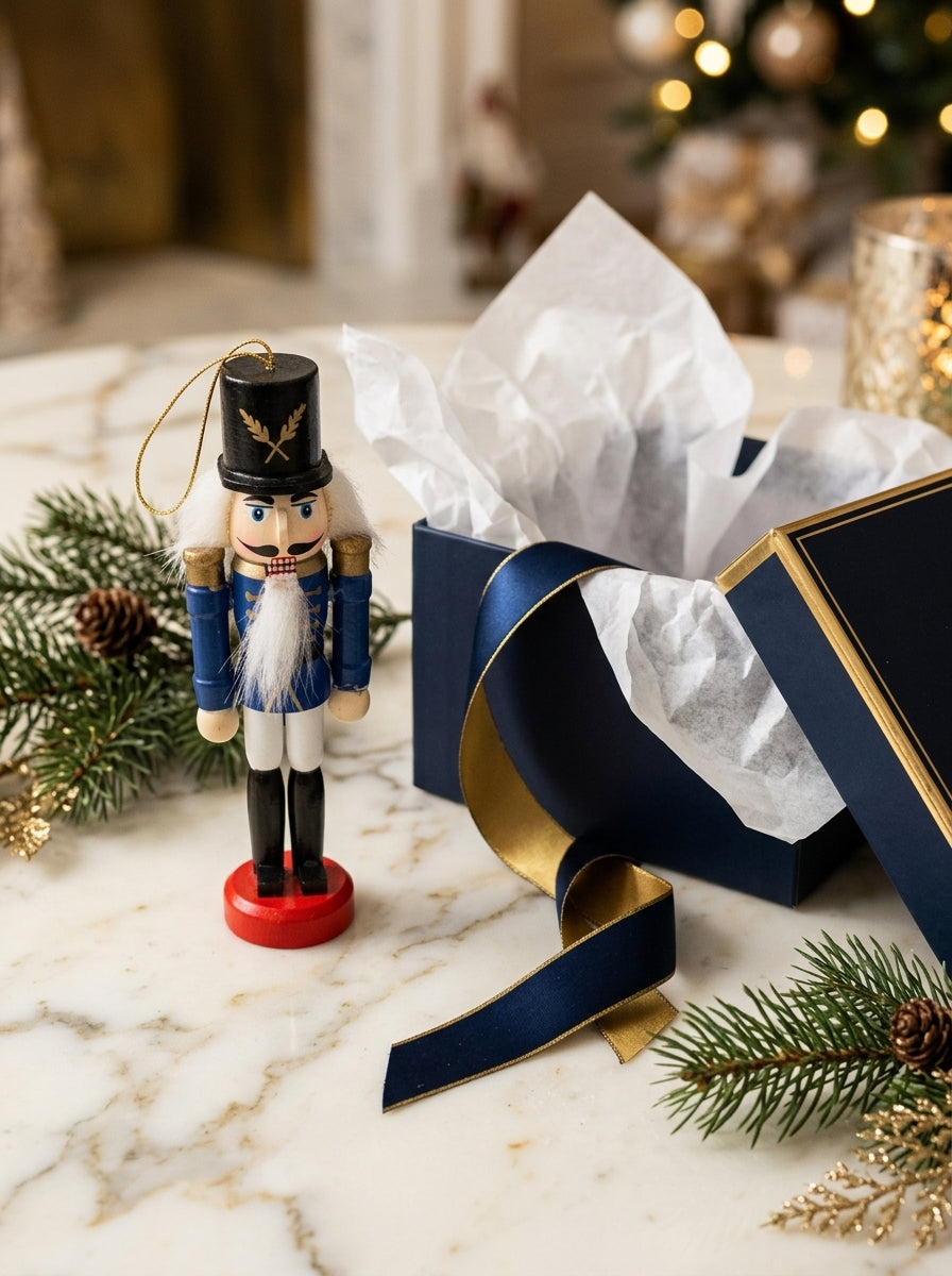Royal Blue Kurşun Asker Yılbaşı Ağacı Süsü