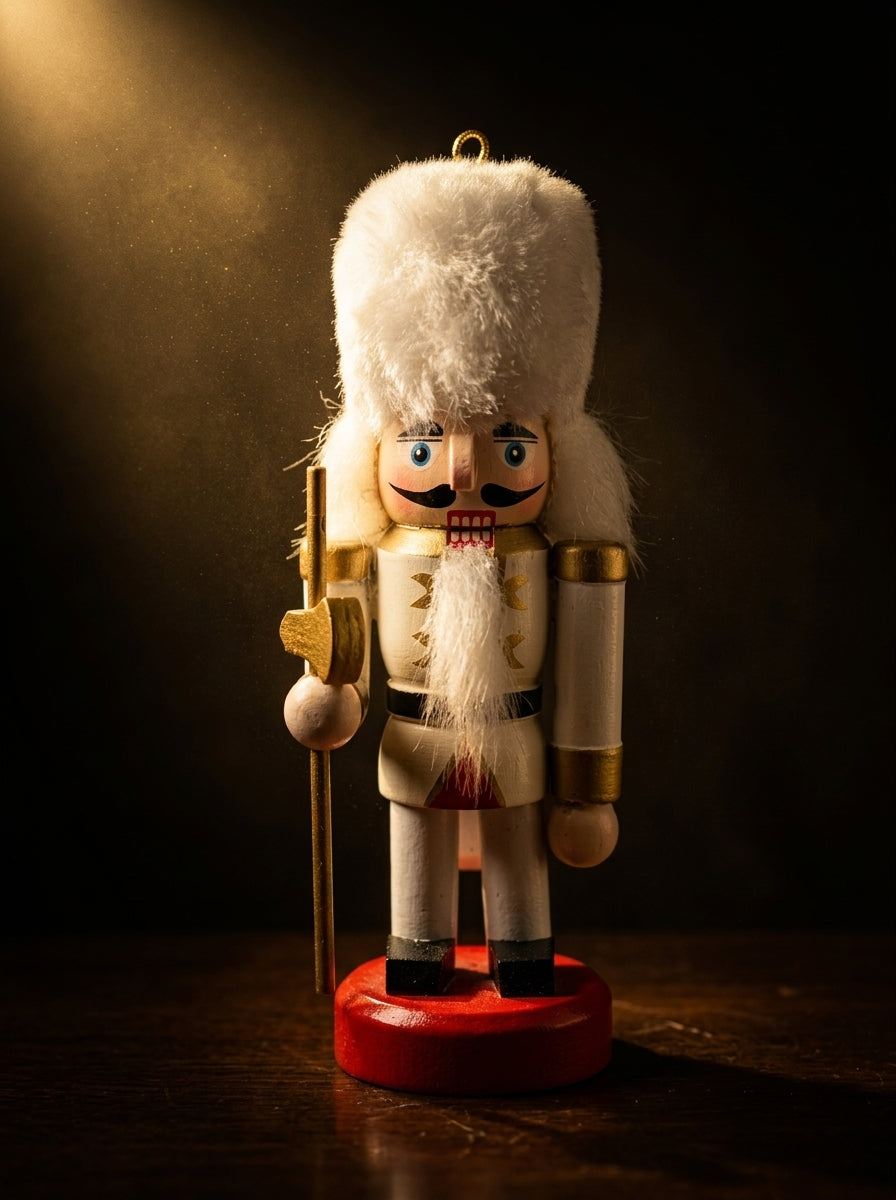 Snow Royal Beyaz Kurşun Asker Yılbaşı Ağacı Süsü