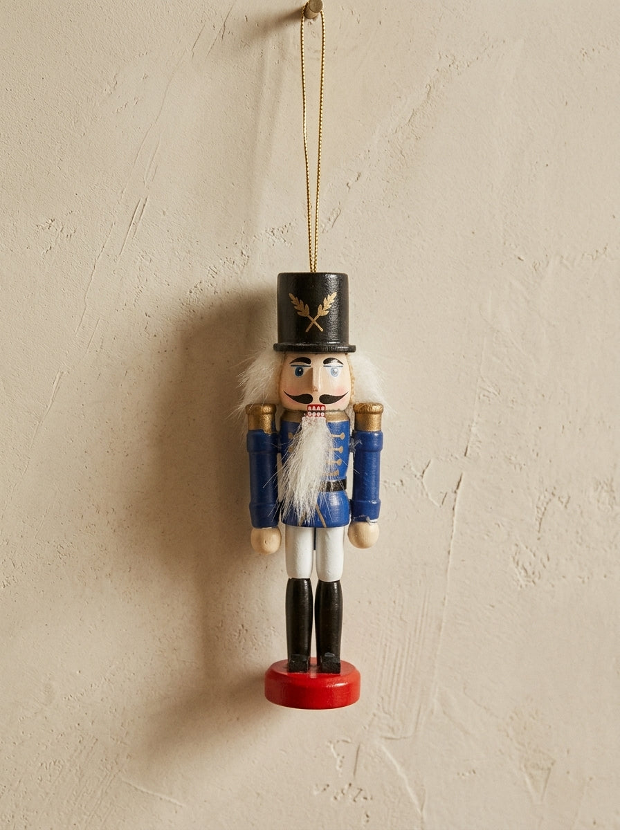 Royal Blue Kurşun Asker Yılbaşı Ağacı Süsü