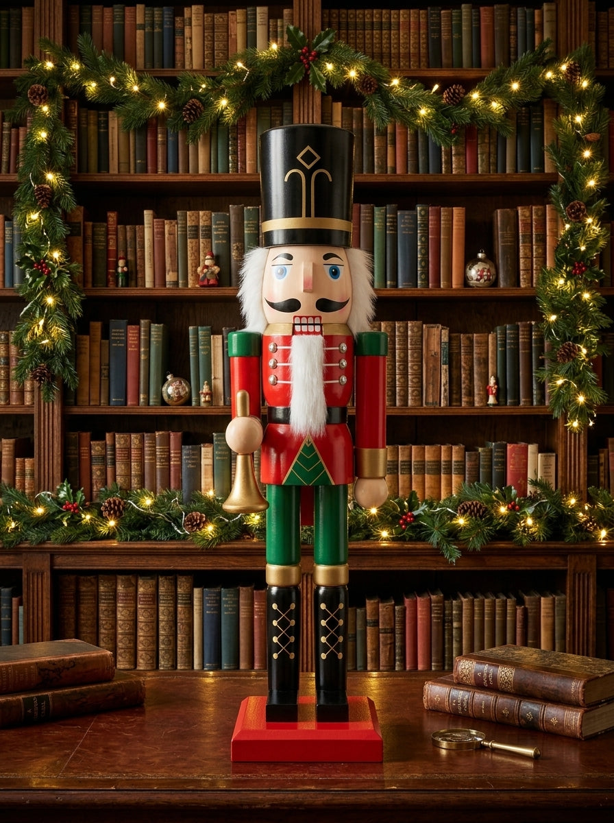 Royal Trumpeter Ahşap Fındıkkıran Kurşun Asker - 50 CM