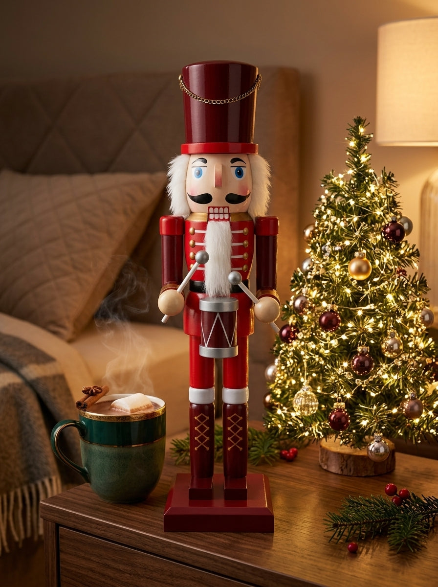 Royal Drummer Ahşap Fındıkkıran Kurşun Asker - 50 CM