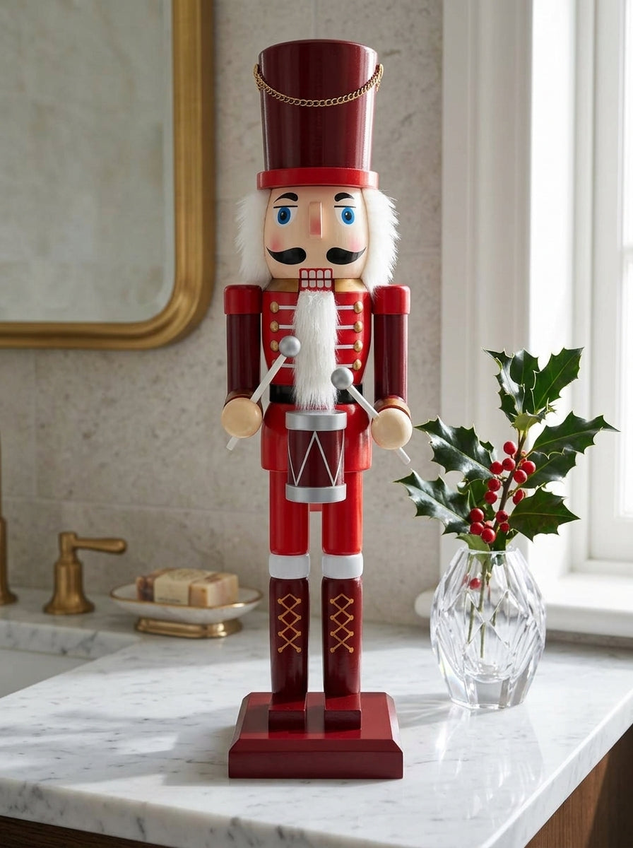 Royal Drummer Ahşap Fındıkkıran Kurşun Asker - 50 CM