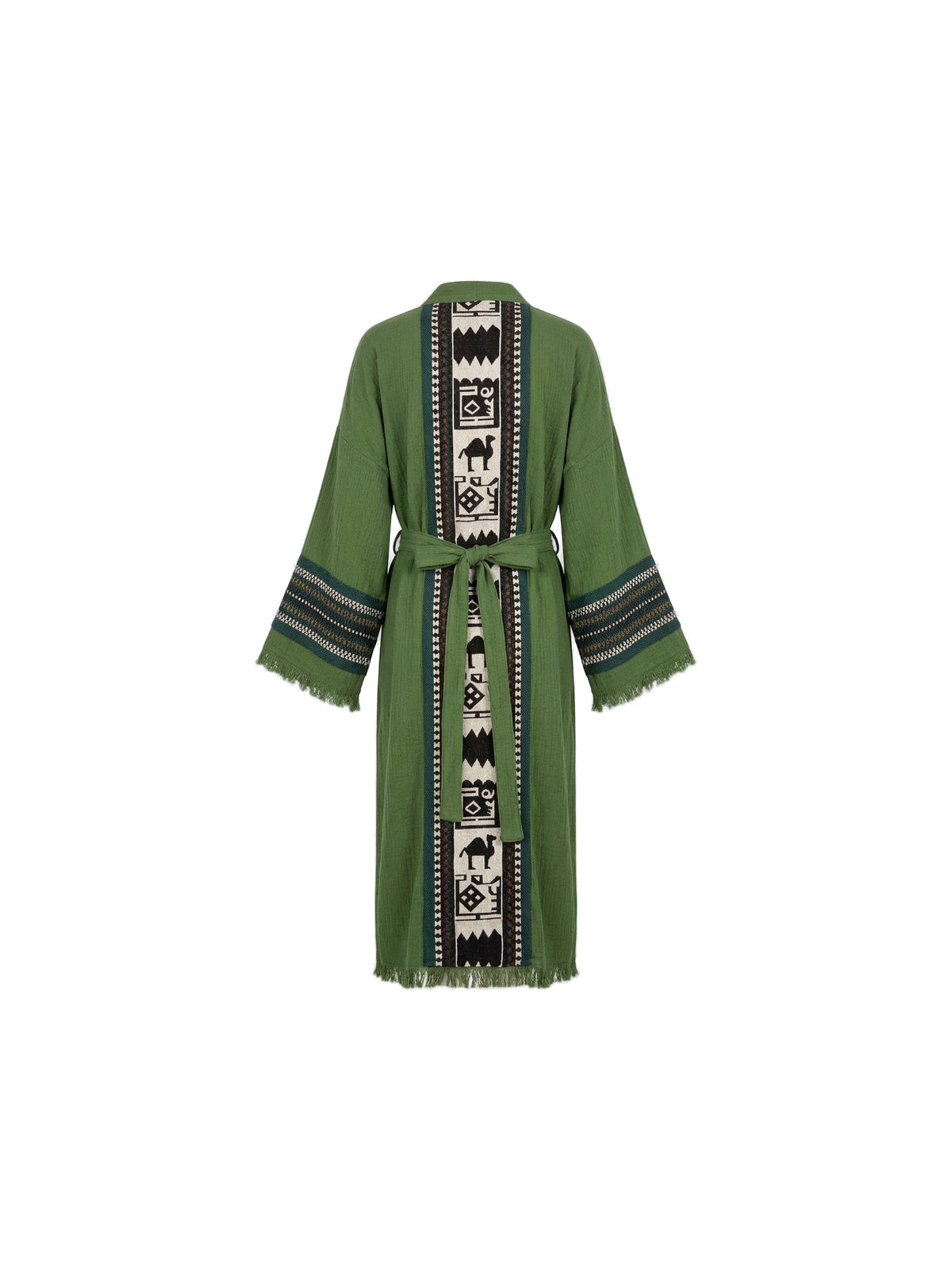 Olive Symbol Nomad Kimono