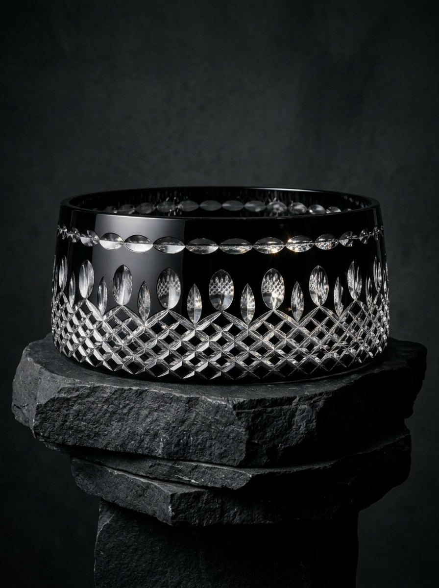 Onyx Imperial Yuvarlak Kristal Sunumluk