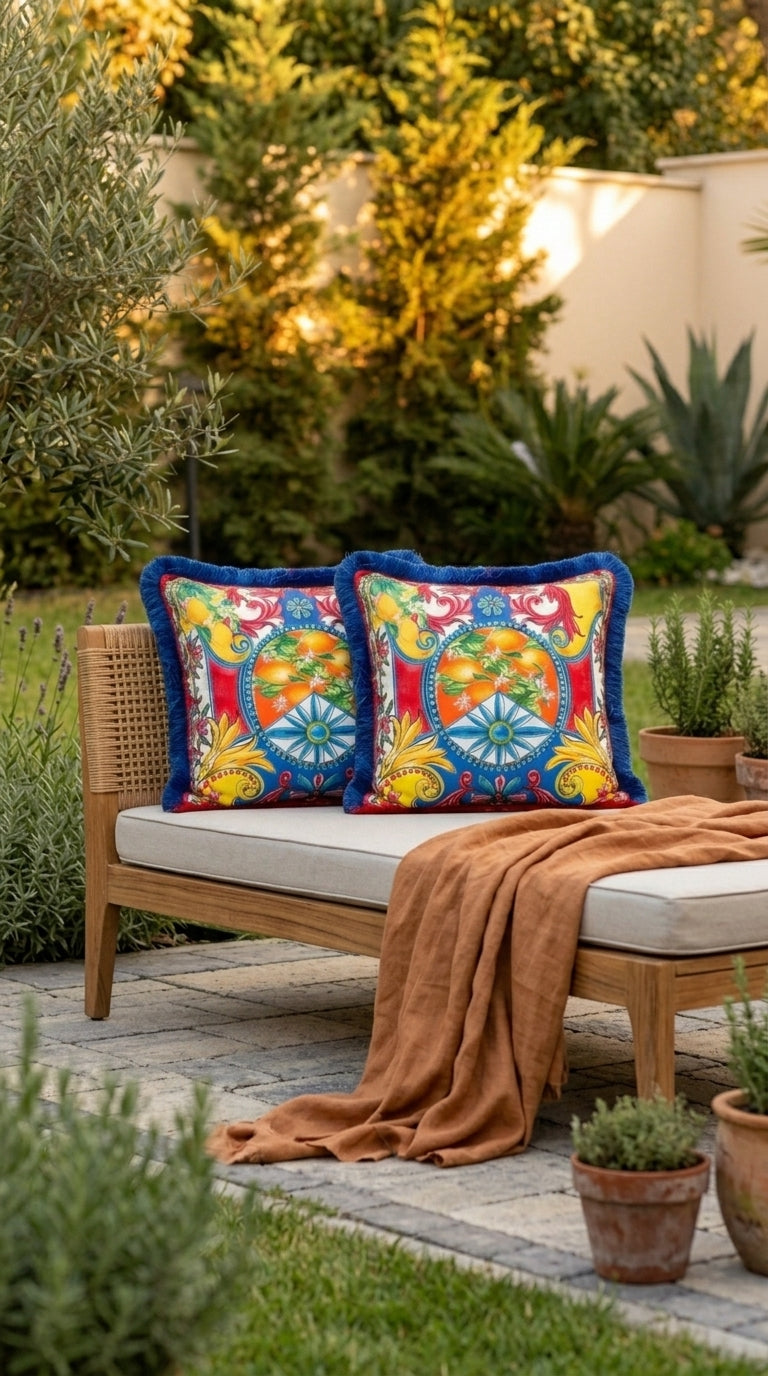 Solea  Clover Azure Kırlent