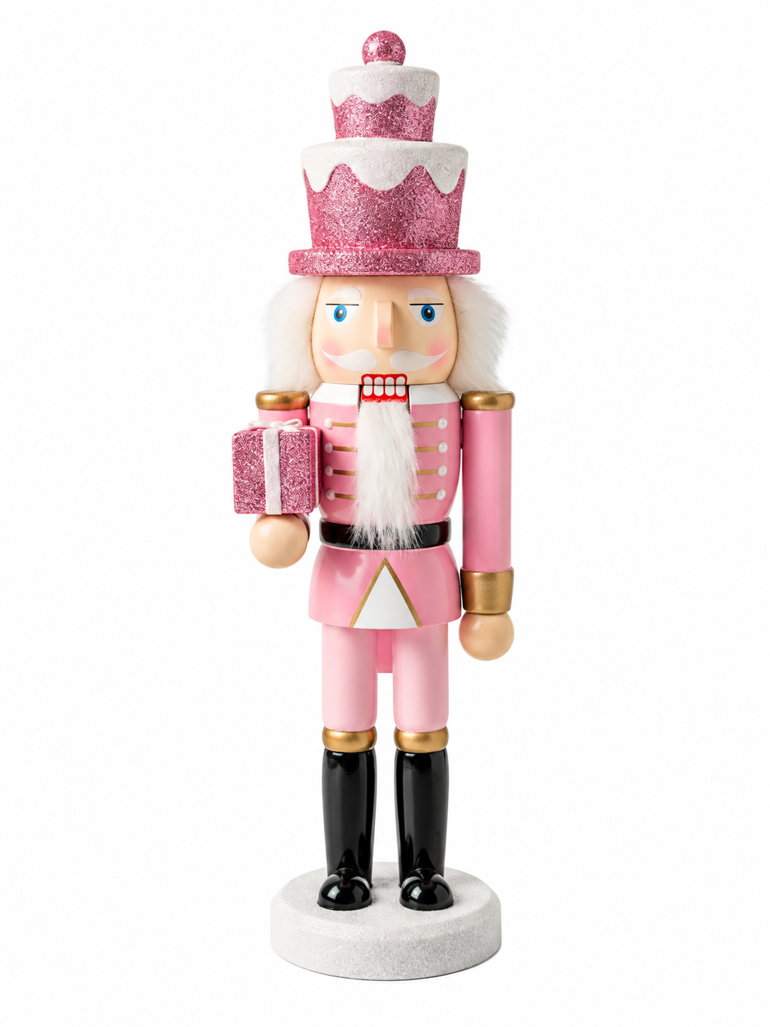 Pink Mint Decorative Christmas Soldier