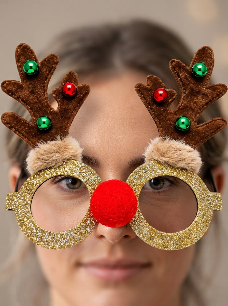 Rudolph Sparkle Christmas Geyik Gözlüğü