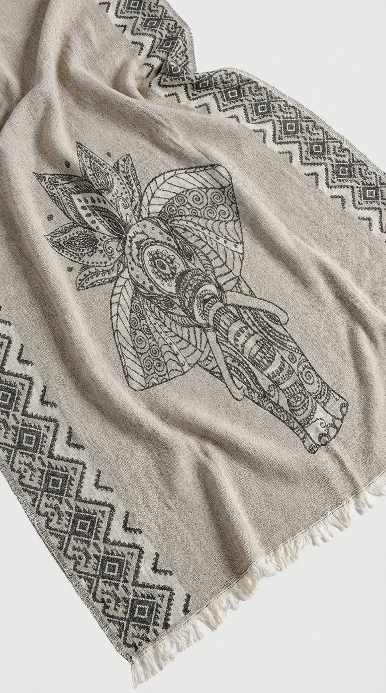 Grey Elephant Peştemal