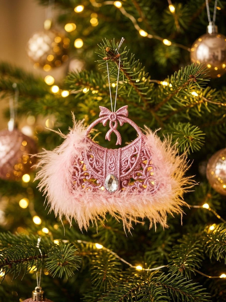 Pink Glam Bag Yılbaşı Ağacı Süsü
