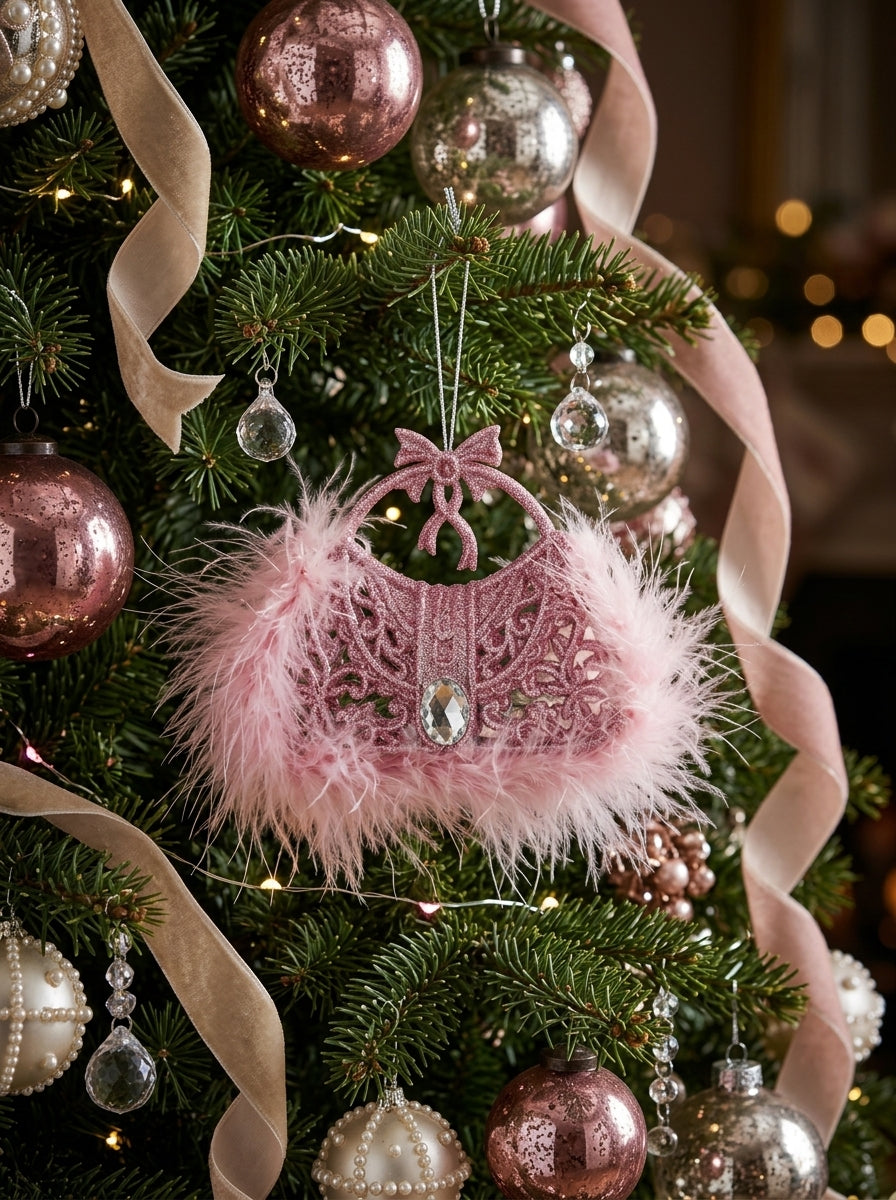 Pink Glam Bag Yılbaşı Ağacı Süsü