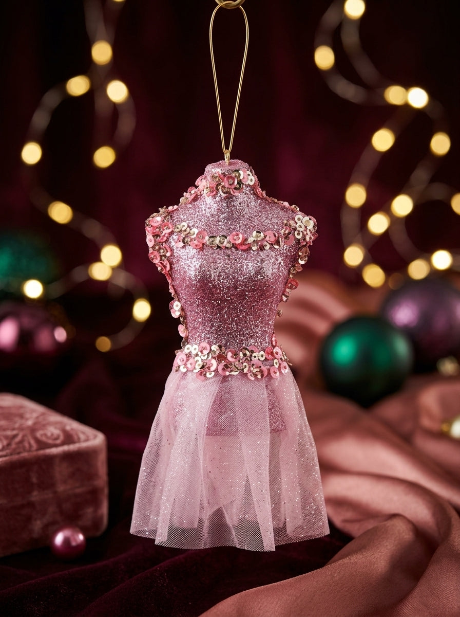 Pink Ballerina Yılbaşı Ağacı Süsü