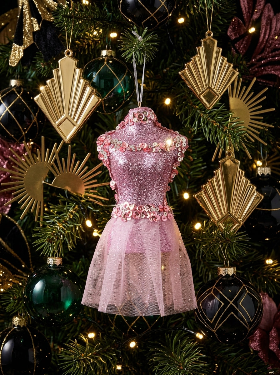 Pink Ballerina Yılbaşı Ağacı Süsü