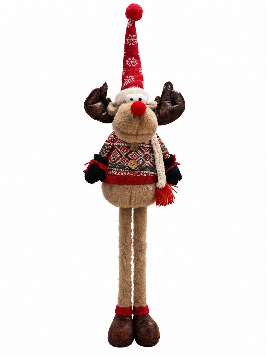 Nordic Rudolph Ayarlanabilir Dekoratif Geyik – 90 CM